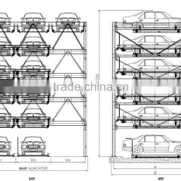 6-level PSH Vertical-horizontal Parking System photo-4