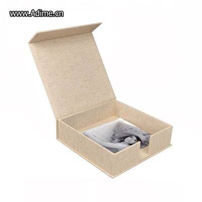 Fabric Linen Photo Album Storage Packaging Box