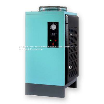 15 cubic refrigeration dryer compressed air purification air compressor cold dryer