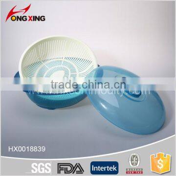 35cm Round Plastic Colander Strainer With Lid photo-3