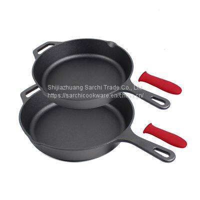 Wholesale Anti-rust Nitriding Cast Iron Skillet photo-2