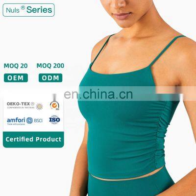 High Quality Sports Bra Skin-Friendly Workout Thin Strap Yoga Custom Tank Top Women