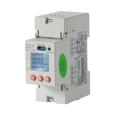 ADL100-ET/C AC220V Din Rail Single Phase Multi-function RS485 Modbus-rtu Energy Meter U I P Measurement photo-5