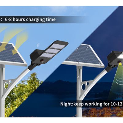 IP65 Waterproof 100W 150W 200W Split Solar Outdoor Street Light