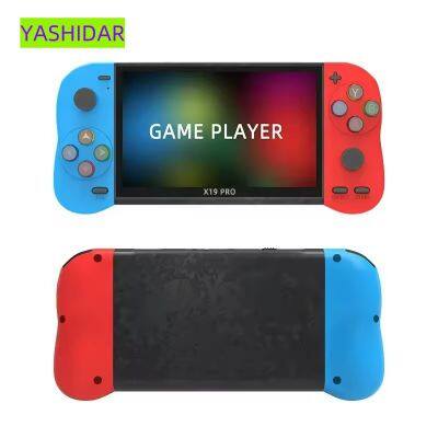 X19 Plus Wholesale Classic Retro Video Game Consoles 5.1 Inch Handheld Game Players Support Mp3/film Tv Output photo-2