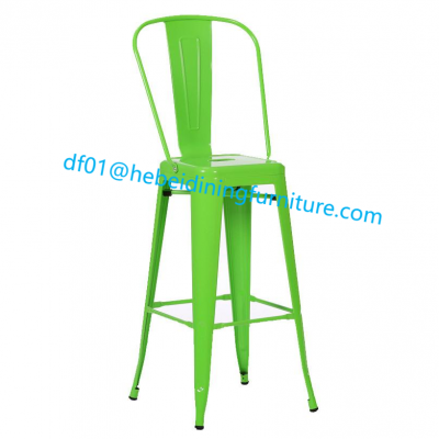 Dining Furniture Metal Bar Bar & Counter Stool for Restaurant Wholesale Bar Chairs photo-2