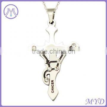 2014 beautiful fashion pendant with stainless steel