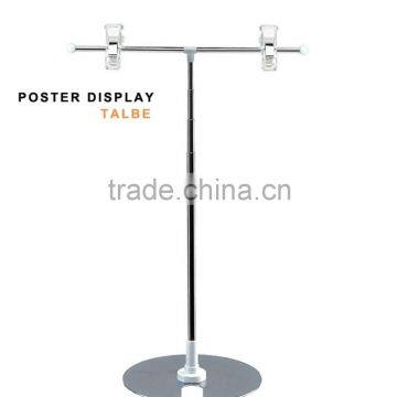 Metal Board Stand Metal Poster Display Standing Sign Holder