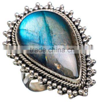 LABRADORITE 925 STERLING SILVER RING ,925 STERLING SILVER JEWELRY WHOLE SALE,JEWELRY EXPORTER