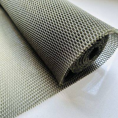 Heavy Weight 6mm Dark Green 3D Air Mesh Fabric for Body Vest Ventilation With 470GSM photo-2
