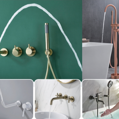 Cold and hot water switching, the water outlet mode is more simple, suitable for washing and cleaning? Suite mixer series