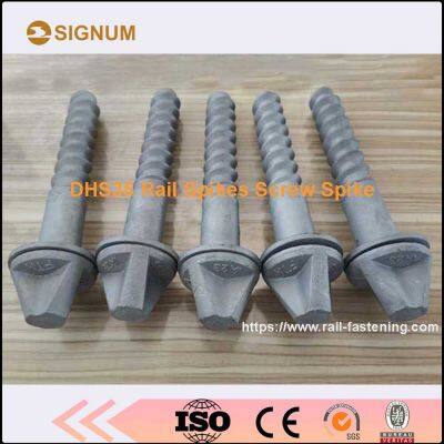 UIC60 railway sleeper screw for concrete sleeper fastening