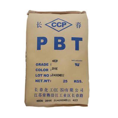 Changchun PBT 4815-BK plastic material flame retardant grade glass fiber reinforced 30% PBT particles