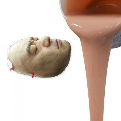 Elastomer Two Parts Liquid Silicone Rubber for Life Face Casting Fast Curing Silicone Rubber photo-2
