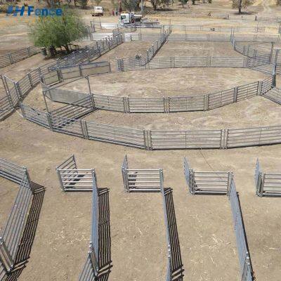 Wholesale Cheap Heavy Duty Galvanized Livestock Cattle Panel Cattle Fence Panel Cattle Livestock Farm Fence Panel for Sale photo-4