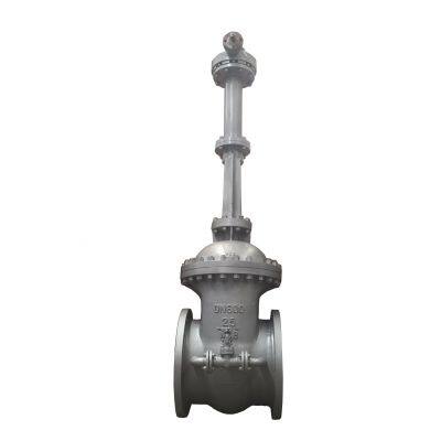 Gate Valve Rising Stem WCB Material Z41W 4 Inch DN100 PN40 Compact Resilient Seated Flanged Russia Gost Standard Gate Valve photo-2