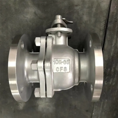 ANSI 150LB 300LB Cast Steel Ball Valve SS 304 316 Stainless Steel 2PC Flange Ball Valve photo-5