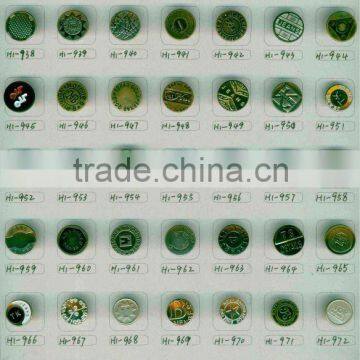 good quality brass jeans button