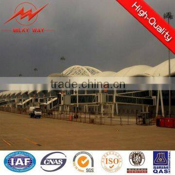 high way Galvanized folding 6m steel pipe pole for sale