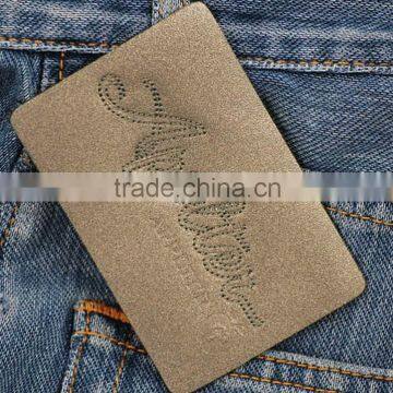 Direct Factory Price Top Sell Leather Jeans Label Patches photo-6