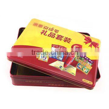 Cute Rectangular Cases for Students,candle Tin Box With Beautiful Printing,decorative Cookie Tins photo-2