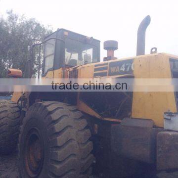 Secondhand Wheel Loader Komat WA470/ Original Japanese Loader in Shanghai photo-2