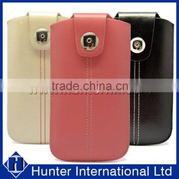 Crystal Large Size For iphone 5GS Pull Up Sleeve