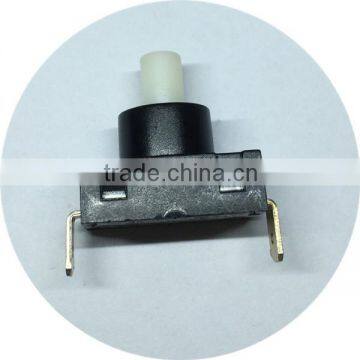 Black Waterproof momentary ON/OFF Push button Mini Round Switch