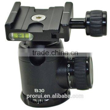 Q02 SLR Camera Tripod Ball Head Gimbal Lock Hydraulic Damping Micro-benchmark photo-6