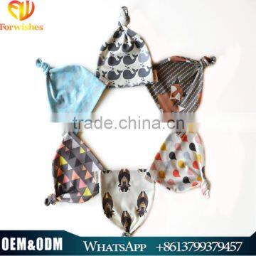 Fashion Australian Headwear Kids Hats European Style Baby Cotton Printing Hats and Cap