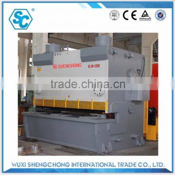 E10 system Hydraulic Guillotine Shearing Machine QC11Y-40X2500