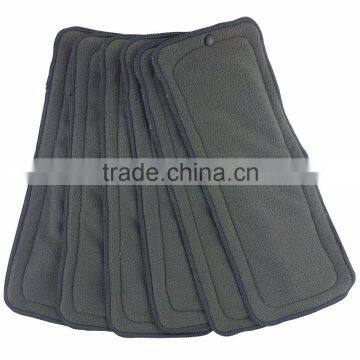Naturally Baby Bamboo Charcoal Insert Liners,cheap Wholesale Baby Cloth Diaper Insert photo-5