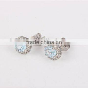 Latest Ladies Fashion Girl Earrings With Diamond Stone photo-3