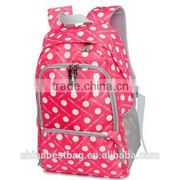 Trendy Nylon Lady Laptop Bag Laptop Backpack For Teenage Girls