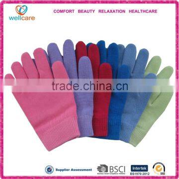 Washable reusable moisturizing spa gel gloves