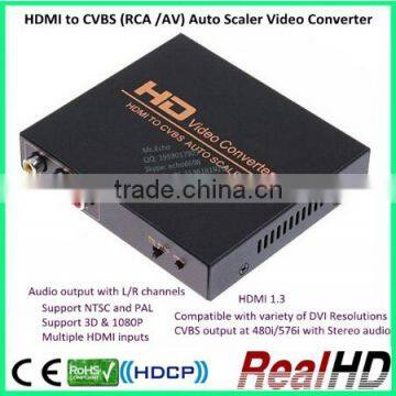 2016 Hottest Promotion HDMI Converter HDMI To HDMI/RCA Converter With 2.1 Video From China