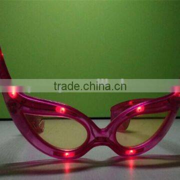 LED Light Up Lighting Party Clown Glasses Glowing Flashing Eye Glassess photo-2