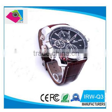 Voice watch Recorder 1080P Full HD Wrist Watch Camera Men Hand Watch With Camera IR night vision IRW-Q3