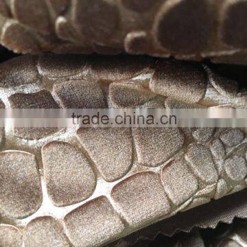 New Arrival for Sofa 95% Polyester 5%spandex Embossed Velvet for India/spain/Russia Market photo-5
