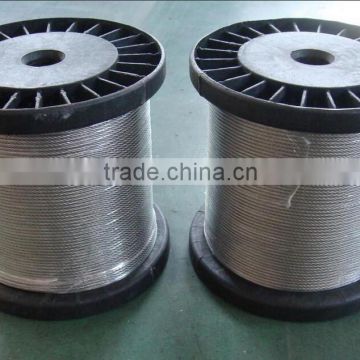 1x7 1.8mm stainless steel wire rope