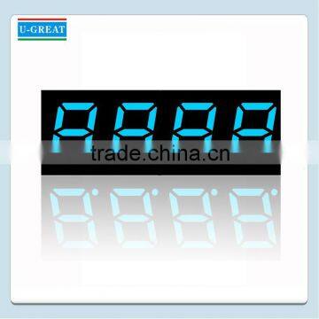 1 Inch 4 Digits Blue Mini 7 Segment LED Display Quality Choice