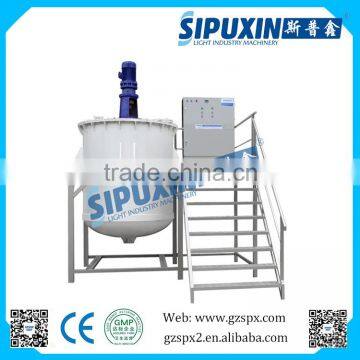 Sipuxin PVC single tank car paint mixing system with agitator