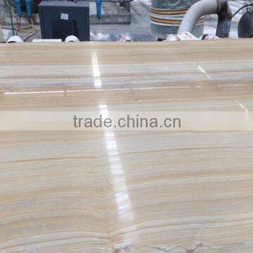 hot sale Chinese golden wood vein marble beige color