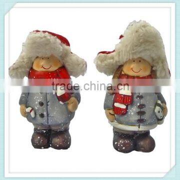 Ceramic Christmas Figurine