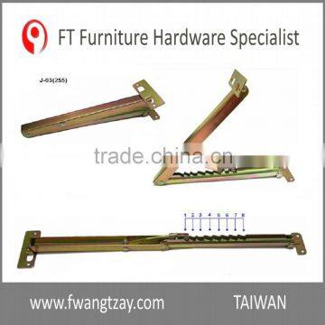 Taiwan Manufacturer Heavy Duty Industrial Furniture Adjustable Angle Extension Door Desk Table Bed Sofa Metal Ratchet Hinge photo-2