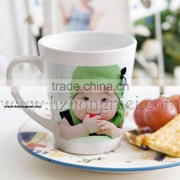 Hot Sale High Quality Cocoa Print California Souvenir Ceramic Souvenir Printing Mug Ceramic Sublimation Printing Cup
