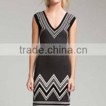 Trendy Cutout Polka Dot Print Girl Summer Dress