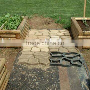 PP material paver stone cocrete mould outdoor concrete pavement mold