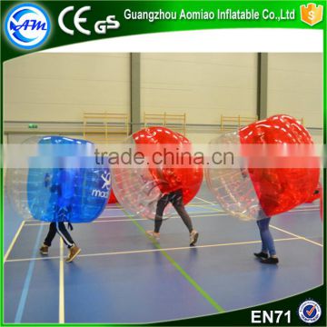 New design colorful inflatable giant outdoor play ball,bubble soccer for adult and kids