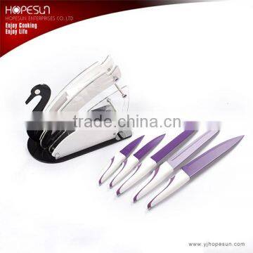 2014 hot sell top-quality LFGB universal modern knife block NEW VERSION